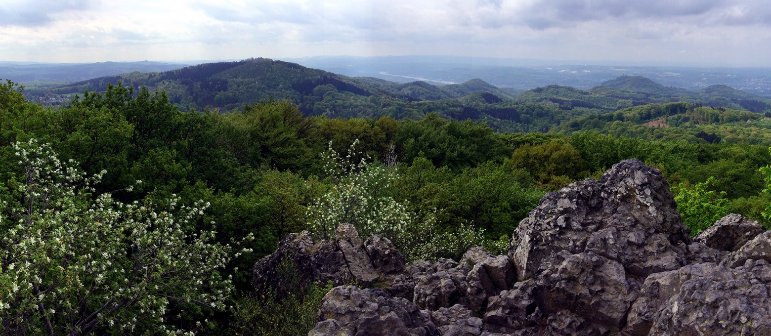Aussichtspunkt für die Entdeckung des Siebengebirges